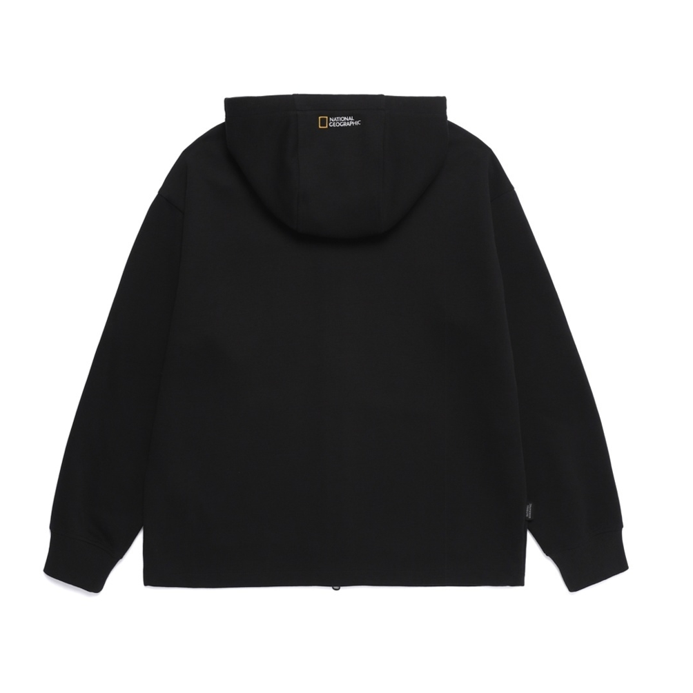 NEW National Geographic Lightweight Dyamaru Hooded Full-Zip Jacket N262UFT960 BLACK Asian Fit