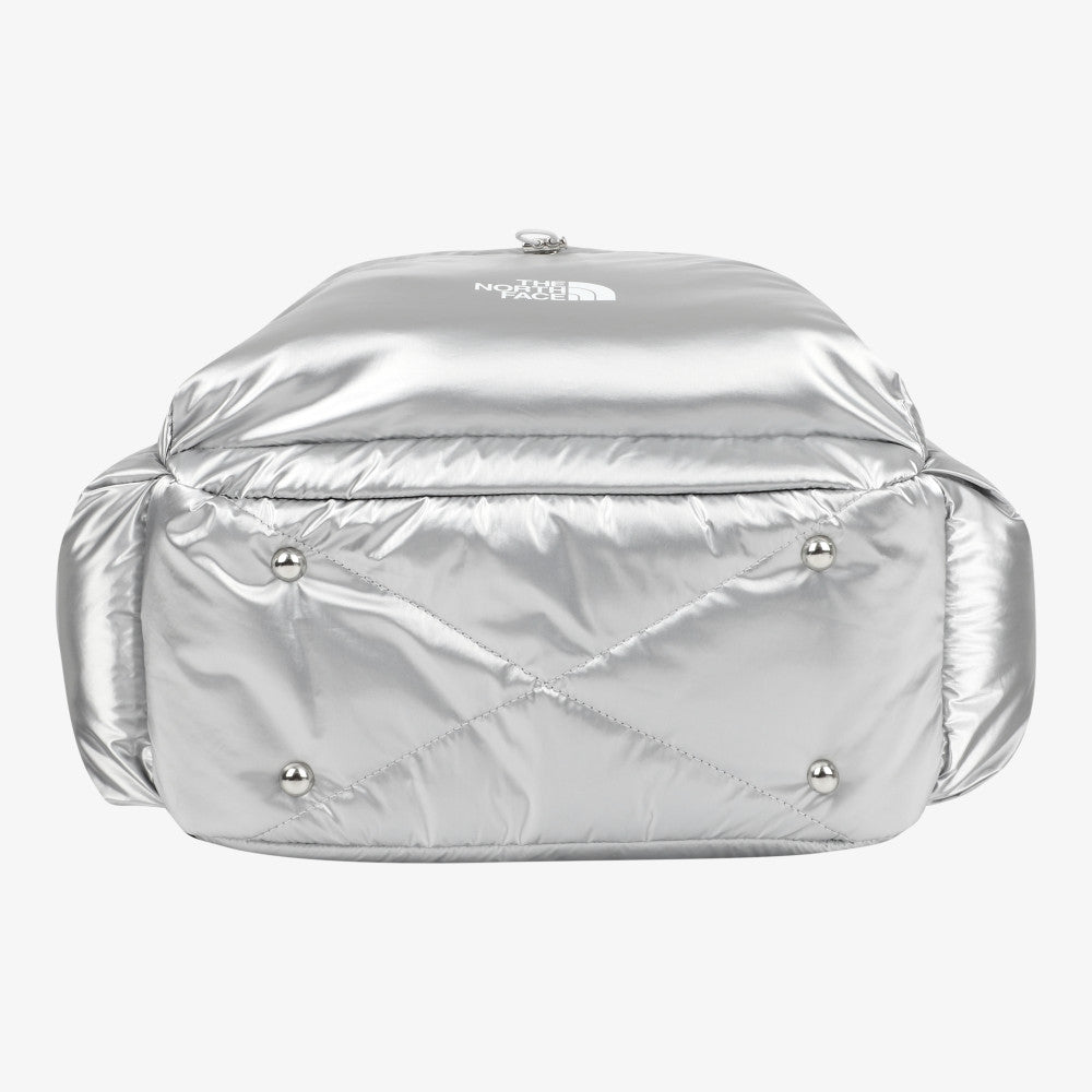 NEW THE NORTH FACE G'S Girls PUFFY MULTI PACK BACKPACK NM2DS54S 13L SILVER
