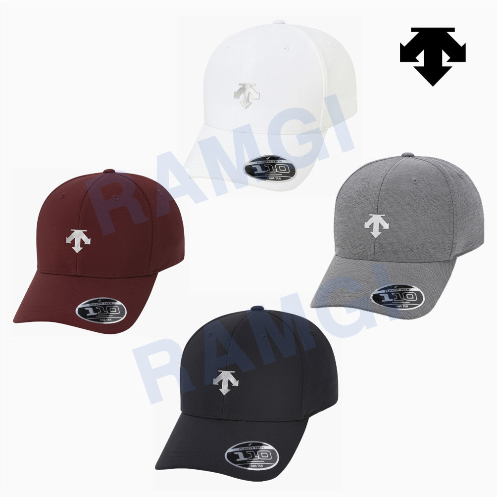 NEW DESCENTE GOLF Men's Spirit Basic Baseball Cap DR32MFCP73  MELANGE GREY