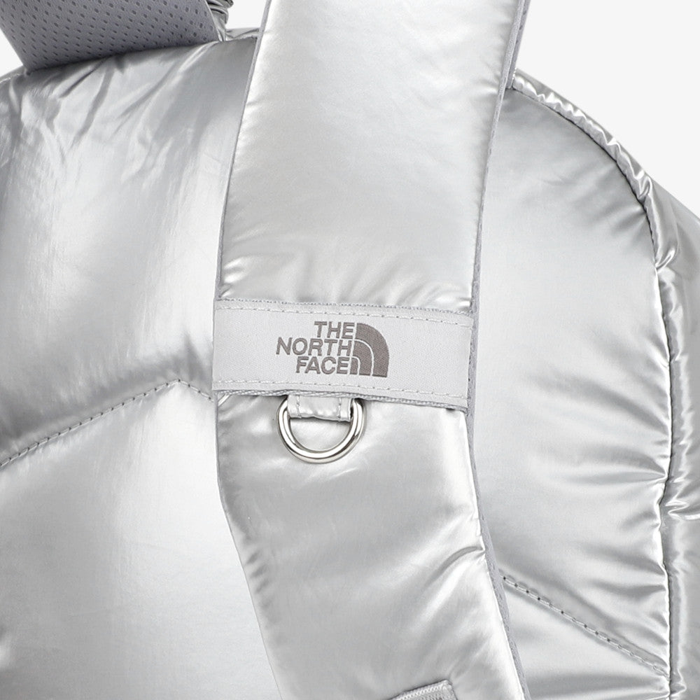 NEW THE NORTH FACE G'S Girls PUFFY MULTI PACK BACKPACK NM2DS54S 13L SILVER