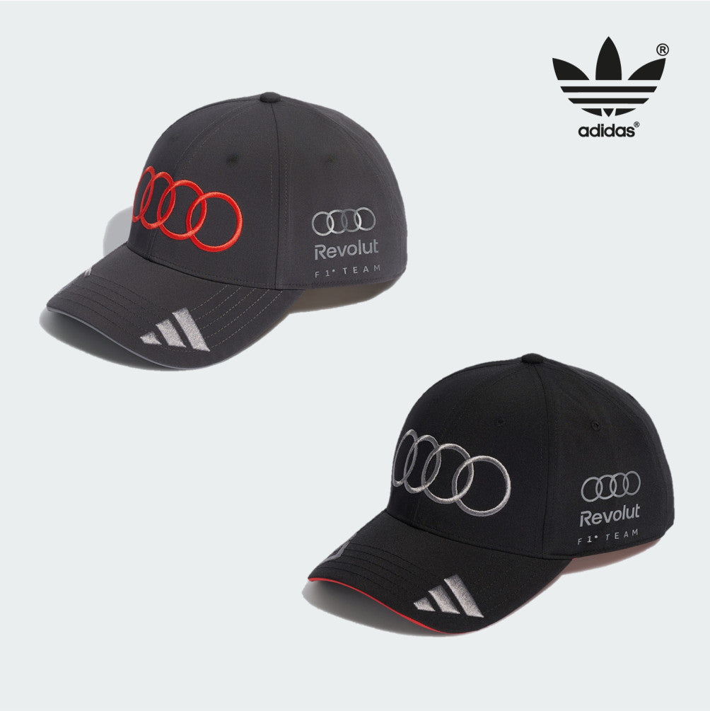 NEW adidas Motorsport AUDI REVOLUT F1 TEAM NICO HULKENBERG CAP KF3313 Utility Black GRAY