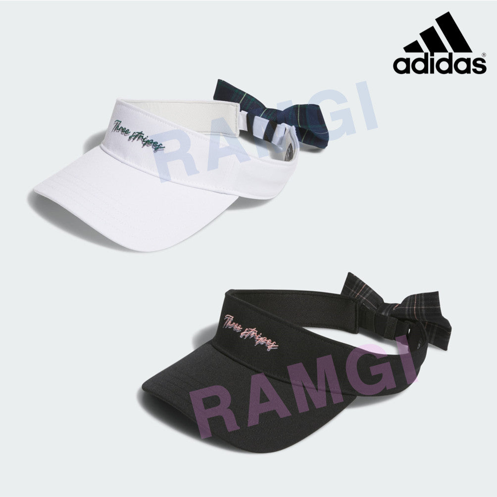 NEW adidas Golf Ribbon Visor Embroidered KG1860 White