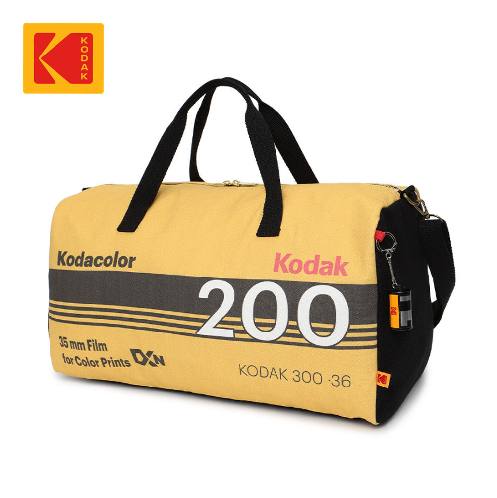 NEW KODAK APPAREL Film Mini String Crossbody Bag K6343XBG75BLK YELLOW BLACK
