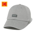 NEW KODAK APPAREL Small Patch Washed Relaxed-Fit Baseball Cap K6343LCP22GRY GREY UNISEX SIZE