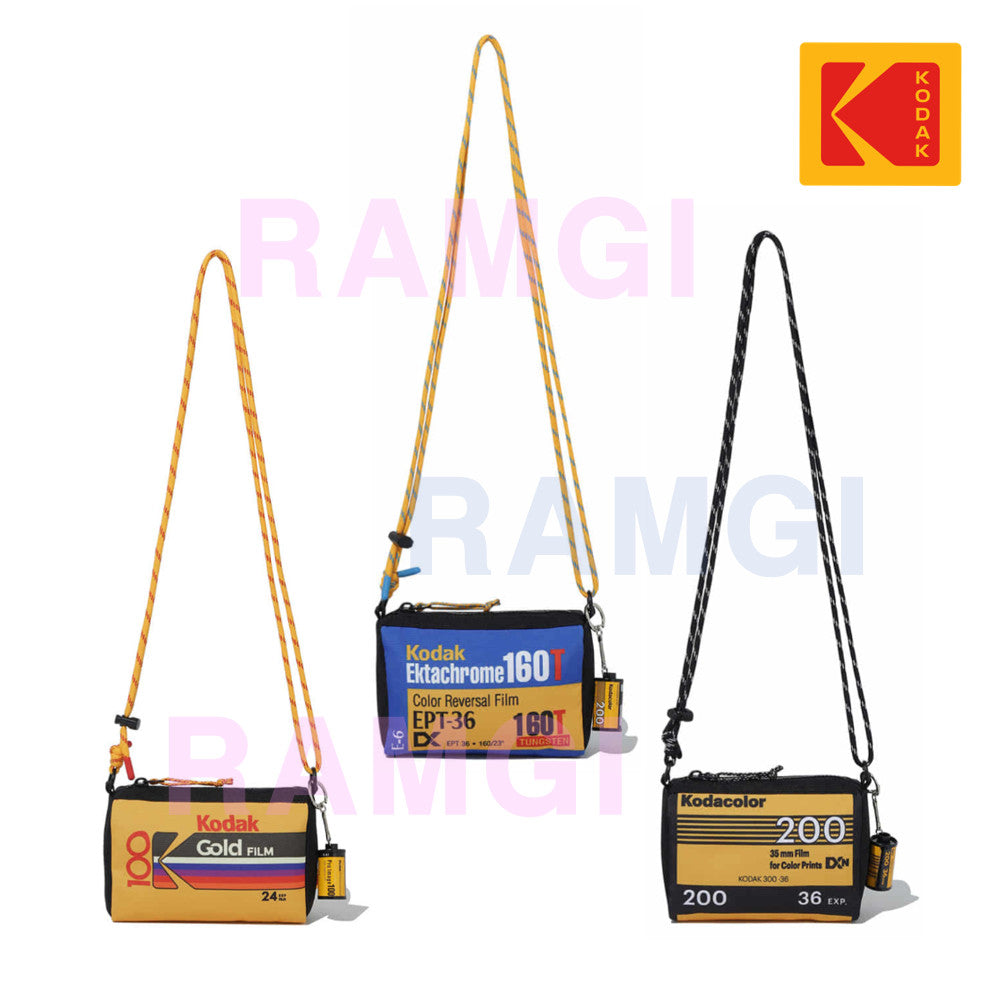 NEW KODAK APPAREL Film Mini String Crossbody Bag K6343LBG03BLK BLACK
