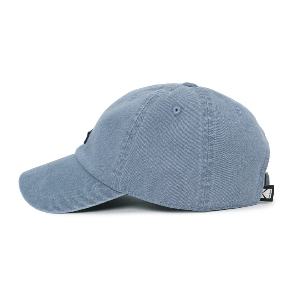 NEW KODAK APPAREL Small Patch Washed Relaxed-Fit Baseball Cap K6343LCP22BLU BLUE UNISEX SIZE